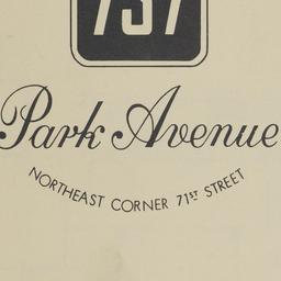 737 Park Avenue