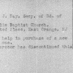 Carnegie Turn-Downs, Church...