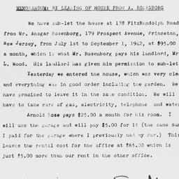 Memorandum from Gunnar Myrd...