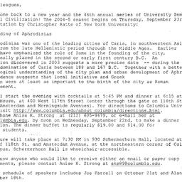 Announcements, 2004-09-23. ...