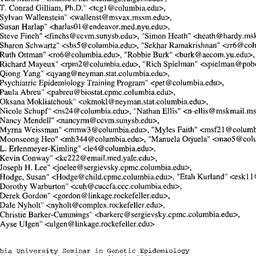 Announcements, 2001-04-12. ...