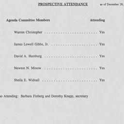 Agenda Committee