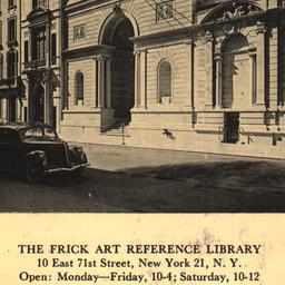 The Frick Art Reference Lib...