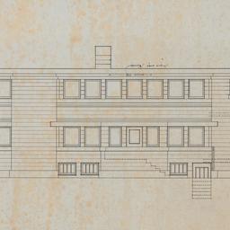 Working drawing #8: East el...