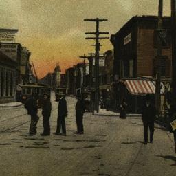 Main Street Looking North, ...