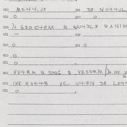 Western questionnaire, answ...