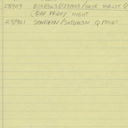 Western questionnaire, answ...