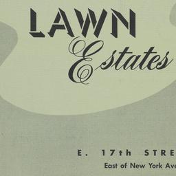 Park Lawn Estates, E. 17 St...