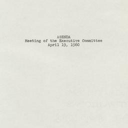 Executive Committee Meeting