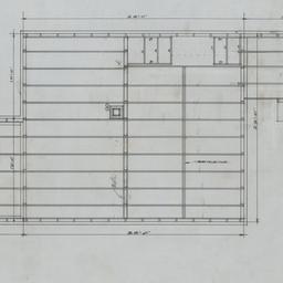 First floor joist plan