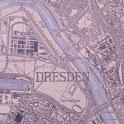 Map of Dresden.