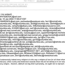 Correspondence, 2004-01-10....