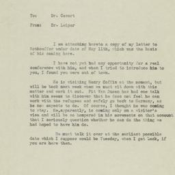 Memorandum from Henry Smith...