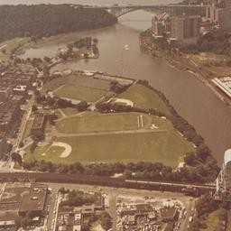 Aerial View of Baker Field