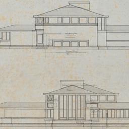 Working drawing #5: West, e...