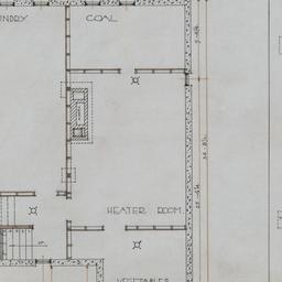 Basement, roof plans