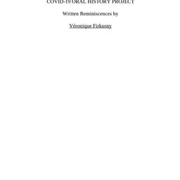COVID-19 pandemic chronicle...