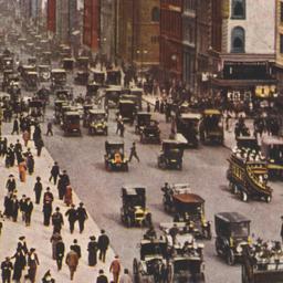 5th Ave. and 42nd St. Looki...