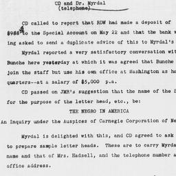 Memorandum from Charles Dol...