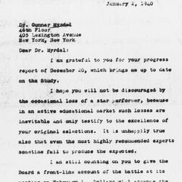 Letter from Frederick P. Ke...