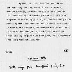 Memorandum from Charles Dol...