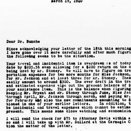 Letter from Rowena S. Hadse...