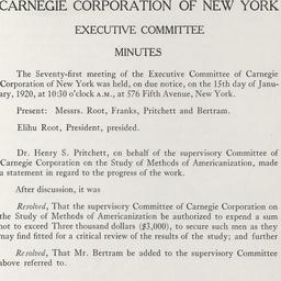 Executive Committee Meeting