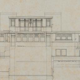 Working drawing #5: East (r...