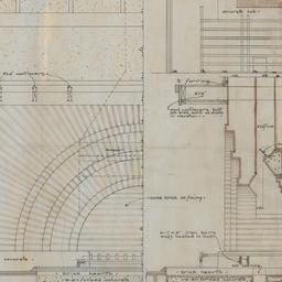 Living room framing, chimne...