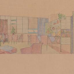 Living room interior view