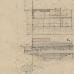 Plan and elevation