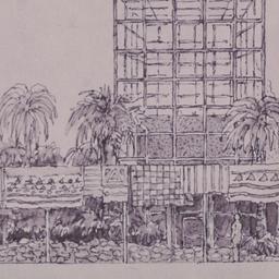 Elevation, detail.