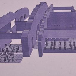 Axonometric drawing showing...