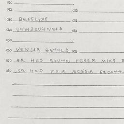 Western questionnaire, answ...