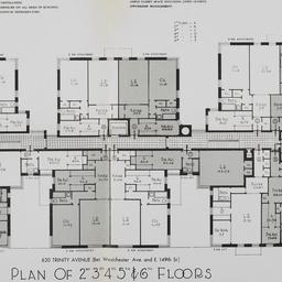 620 Trinity Avenue, Plan Of...