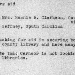 Carnegie Turn-Downs, Librar...