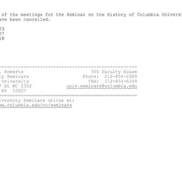 Correspondence, 2004-03-19....