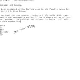 Correspondence, 2004-03-26....