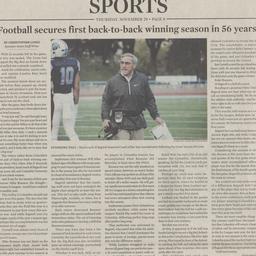 Columbia Spectator Article ...