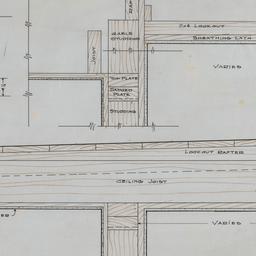 Roof framing, sheathing det...