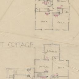 First, second floor plans