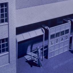 Model, aerial view.