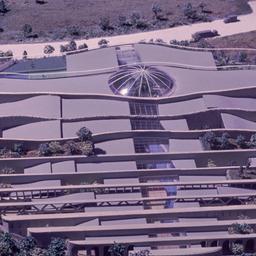 Model, aerial view.