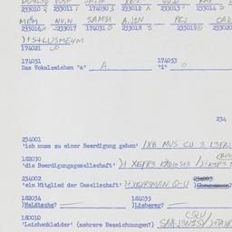 Western questionnaire, answ...