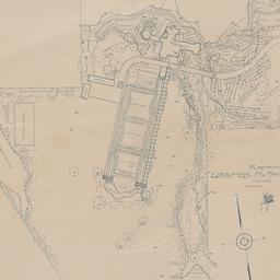 Grounds plan, planting plan