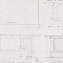 Dining table details for Mr...
