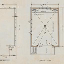Garage foundation, first fl...