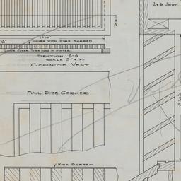 Cornice vent details