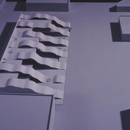 Model, aerial view.