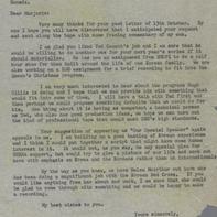 J. King Gordon To Marjorie ...
